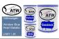 Preview: Volkswagen, Windsor Blue Pearl Metallic, LN5Y / J8: 1L Lackdose + 1L Klarlack + 500ml Härter - Set, von ATW Autoteile West.